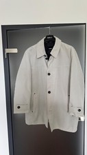Strellson kurzer Herren Trenchcoat / Sommer Kurzmantel hellgrau Gr.58