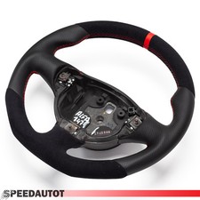 Tuning Abgeflacht Alcantara Leder Lenkrad für ALFA ROMEO 147 GT GTA GTV