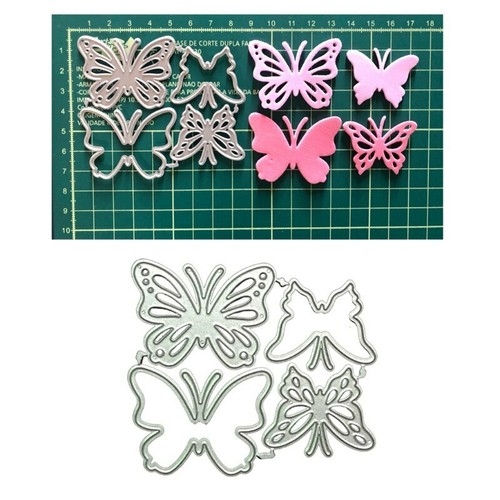 Schmetterling metall stencil - schmetterling,