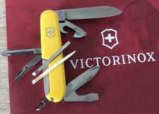 VICTORINOX OFFICIER „Tinker“ - Schweizer Taschenmesser - 12 Funktionen Gelb -NEU