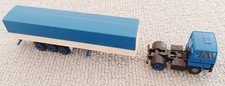 Modell Auto HERPA  HO 1:87 LKW Zugmaschine +  Auflieger mit abnehmbarer Plane