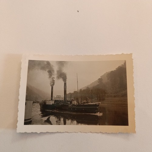 Original foto raddampfer dampf - original,