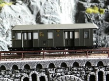 Liliput L381203 ; 4-achs. komb. Pack-/Postwagen-Langenschwalbacher; DRG; Ep. 2