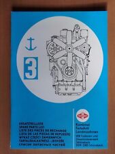 ETL Schiff Diesel Motor 3 VD 14,5/12-2 SRW Schönebeck Nordhausen DFG 1980