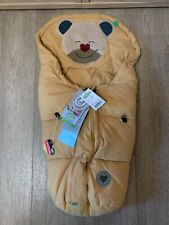 Odenwälder Babynest Mucki Fußsack für Tragewanne und Autositz NEU dark mustard