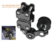 CNC Alu Kettenspanner Rahmen Befestigung Pocket Bike Kette Spanner