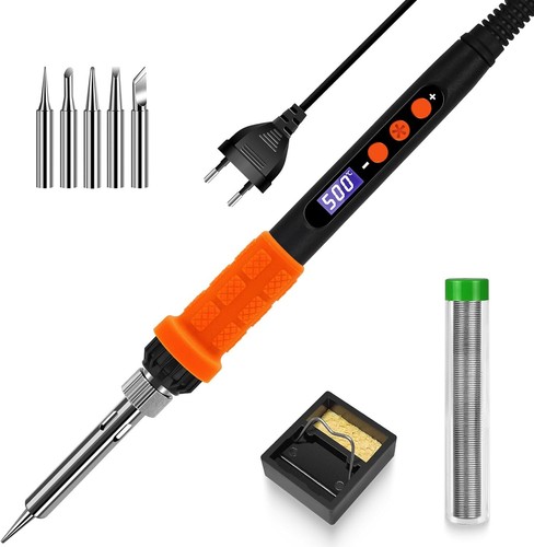 Lötkolben set mit lcd - mit, lcd-anzeige