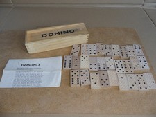 Domino Spiel aus Holz SENECA
