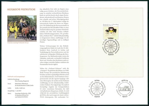 Brd sammelblatt 2010 - sammelblatt, 2010/25