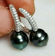 Südsee Tahiti Perlen Ohrringe