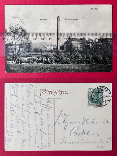 Zeitz 1915 schlachthof - zeitz,