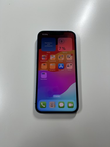 Apple iphone 128gb blau - 13,