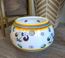 Sberna Deruta Italy Garlic Jar