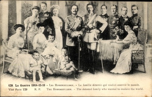 Deutsches kaiserhaus - ak,