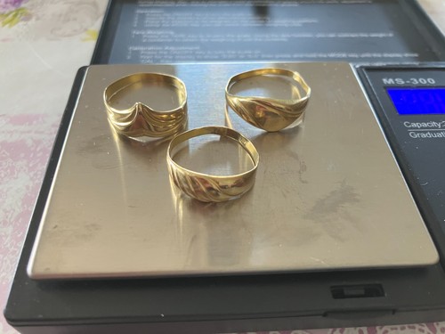 Goldringe 333er gold - 3,