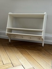 Wandgarderobe Weiß 4 Haken