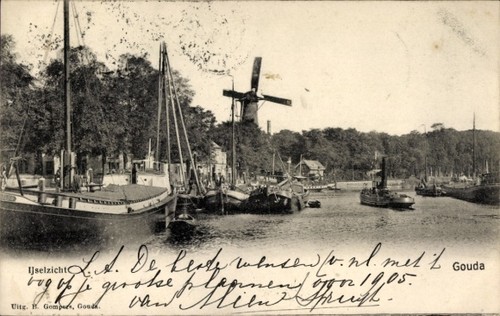 Gouda südholland - ak,