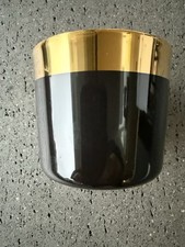 Champagner Becher Schwarz/Gold Sieger by Fürstenberg,Neu