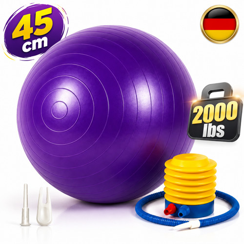 Gymnastikball mit pumpe - mit,