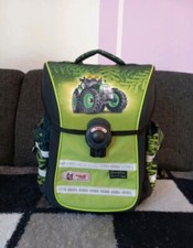 McNeill Schultasche Ergo Light Pure GREENTRAC Bulldog Traktor Schulranzen