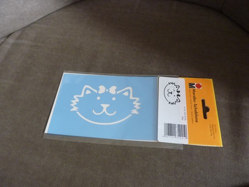 Schablone kitty katze 15 x - schablone, kitty,