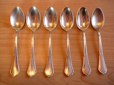 6 Kaffeelöffel - 12,5 cm -