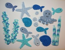 17 -St.: Krake Fische Seegras