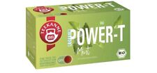 3x Teekanne Bio "Power-T" Pfefferminz-Tee mit natürlichem Koffein je 18 Beutel