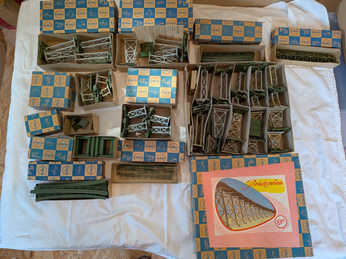Vintage kibri brückenbau - kibri,