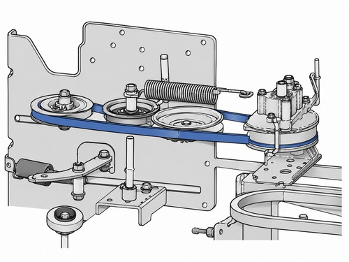 Keilriemen mtd 754 04268 für - mtd, 754-04268
