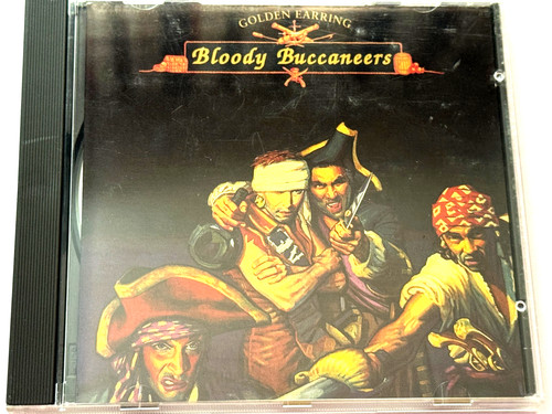 Golden earring bloody - golden, ,