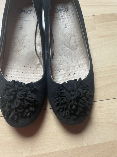 Schwarze caprice schuhe - schwarze, mit