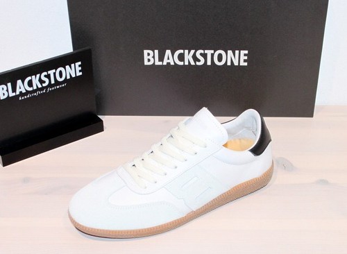 Blackstone leder retro sneaker - blackstone, retro-sneaker