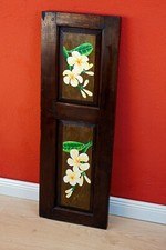 Gemälde auf Teakholz 80 -