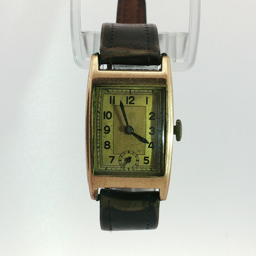Vintage armbanduhr rechteckig - vintage,