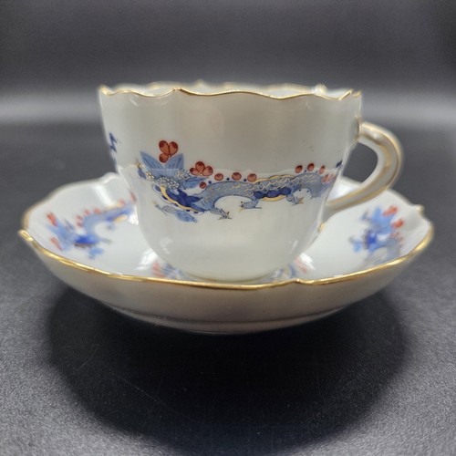 2tlg mokkatasse meissen - mokkatasse,,