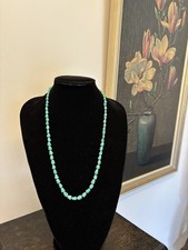 Antike Amazonit Edelsteinkette