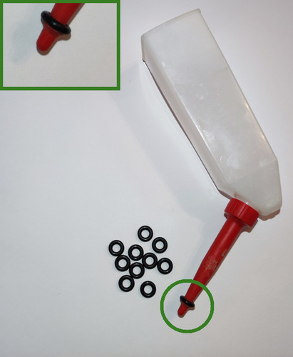 Ersatzdichtring nullring - 12,