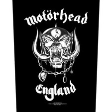 Motörhead - England -  Backpatch Rückenaufnäher - Official Merch