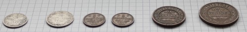 Dachbodenfund münze - 6x,