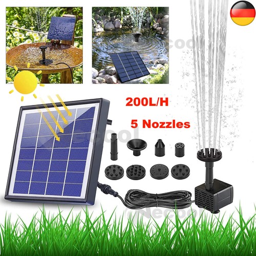 Solar pumpe teichpumpe - pumpe,