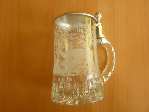 Bierkrug bembel glas - glas, mit