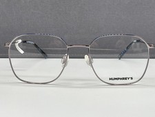 Humphreys Brille Herren Damen Silber blau Quadratisch Eschenbach 582317 Panto