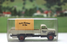 Brekina 1:87 215797 Borgward B 4500 Menzel Pritsche grau in Ovp Nr.5019