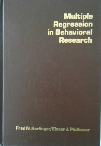 Multiple regression - regression, in