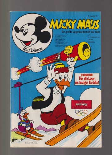 Micky maus heft - micky,