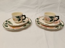 Villeroy & Boch Wilde Rose Kaffeegedeck, Kaffeetasse, Untertasse, Kuchenteller