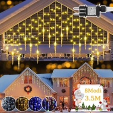 LED Lichterkette Eisregen