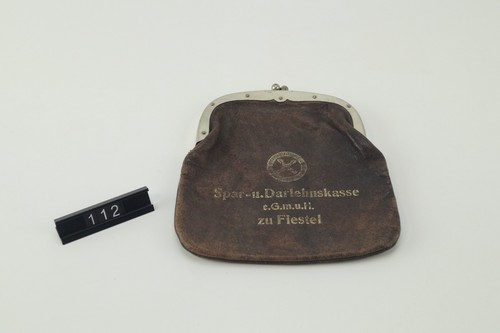 Alte geldtasche spar und - spar,