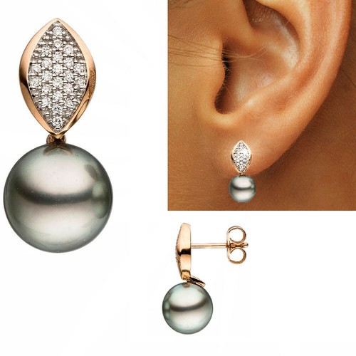 Diamanten ohrringe 585 - ohrringe,